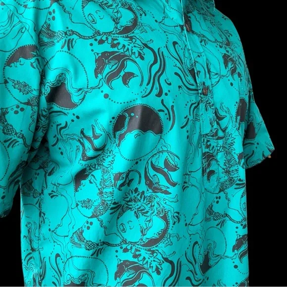 Nake’u Awai Hawaiian Shirt Pullover Men’s 2XL - Picture 4 of 6